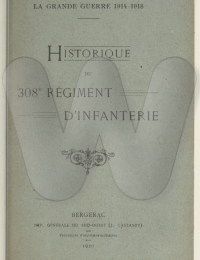 media/La Grande Guerre 1914-1918 Historique du 308eme Regiment d&#039;Infanterie.png