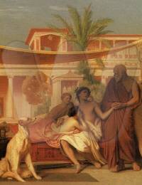 Socrate venant chercher Alcibiade chez Aspasie, 1861